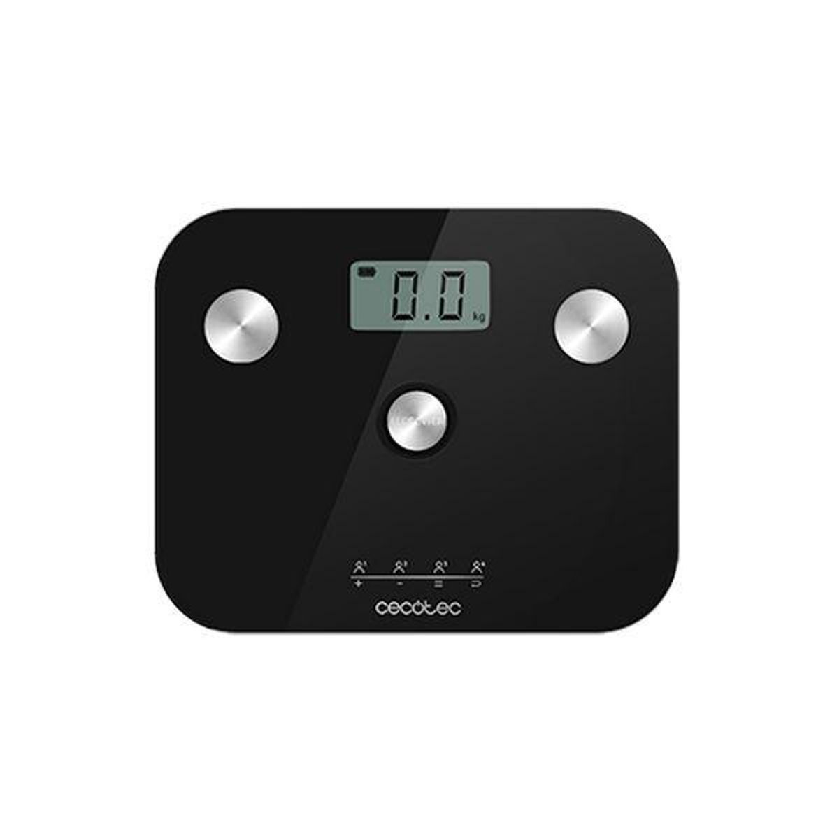 Digital badevægt EcoPower 10100 Full Healthy LCD 180 kg Sort