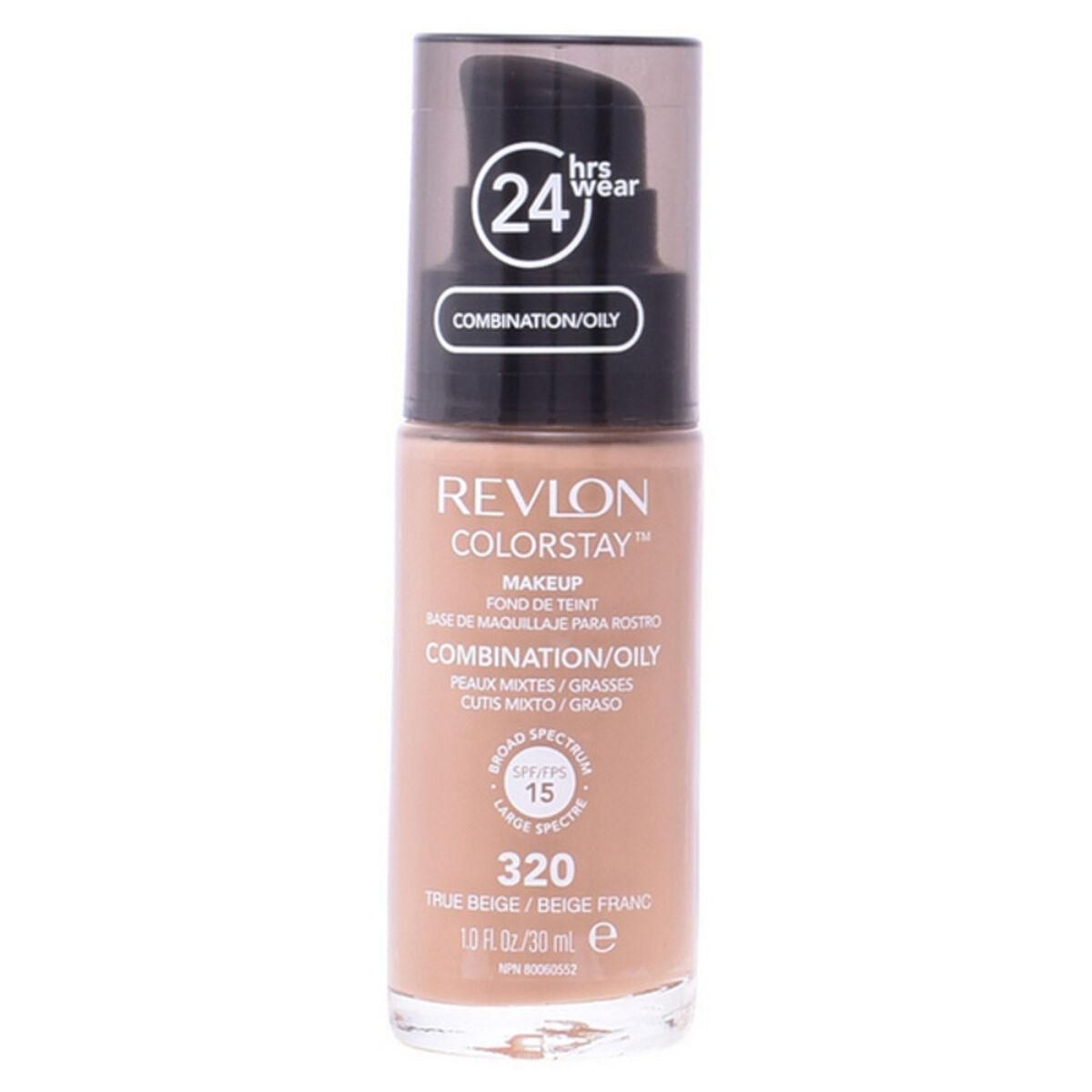 Flydende Makeup Foundation Colorstay Revlon 309974700108 (30 ml) 220 - Natural Beige - 30 ml