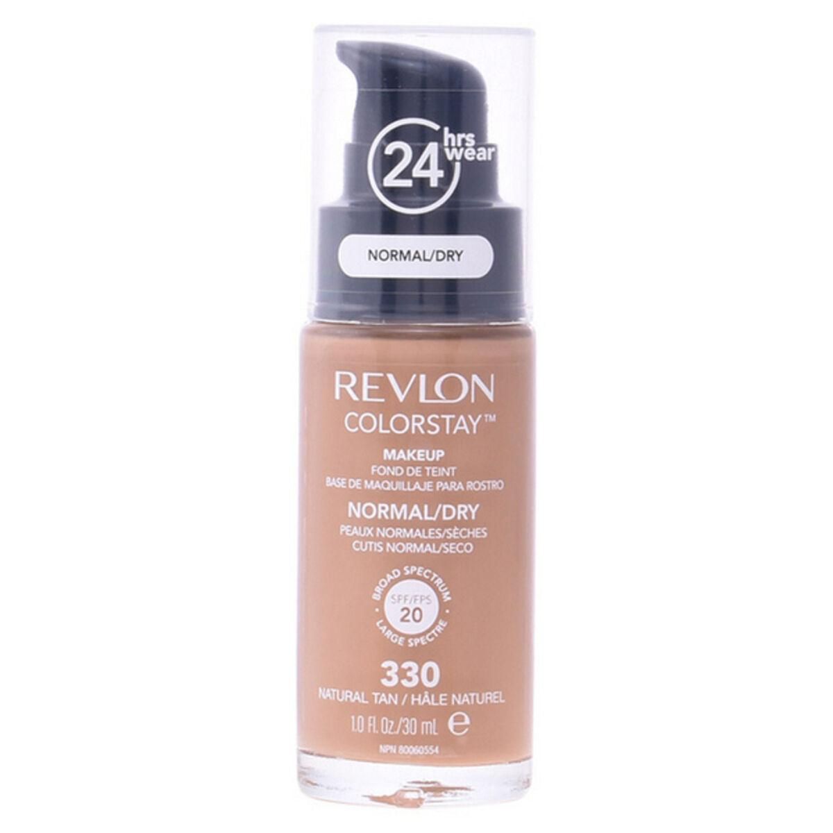 Flydende Makeup Foundation Colorstay Revlon 007377-04 30 ml 220 - Natural Beige - 30 ml