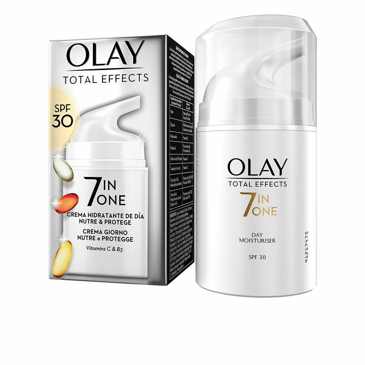 Fugtgivende dagcreme Olay Total Effects 7 i 1 Nærende 50 ml Spf 30