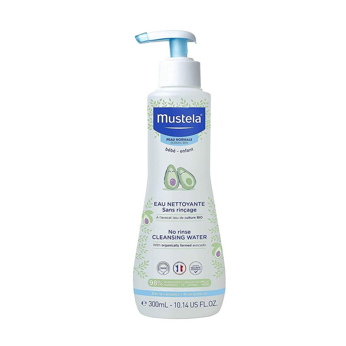 Rensevand uden vask til baby Mustela Avocado (300 ml)