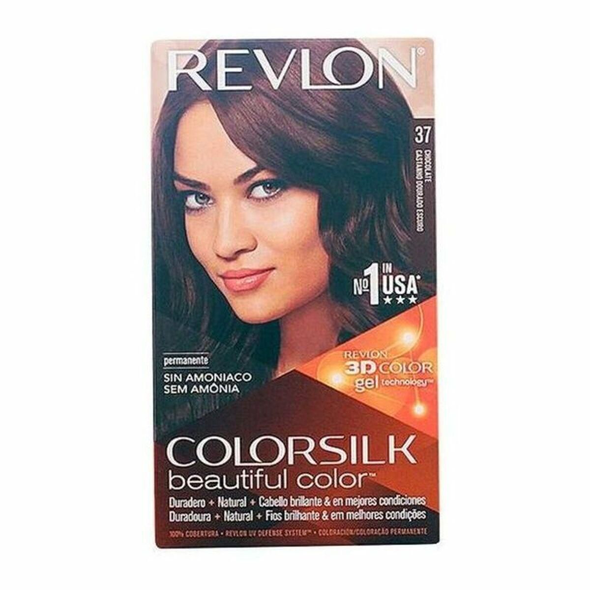 Farve uden Ammoniak Colorsilk Revlon Colorsilk (1 enheder)