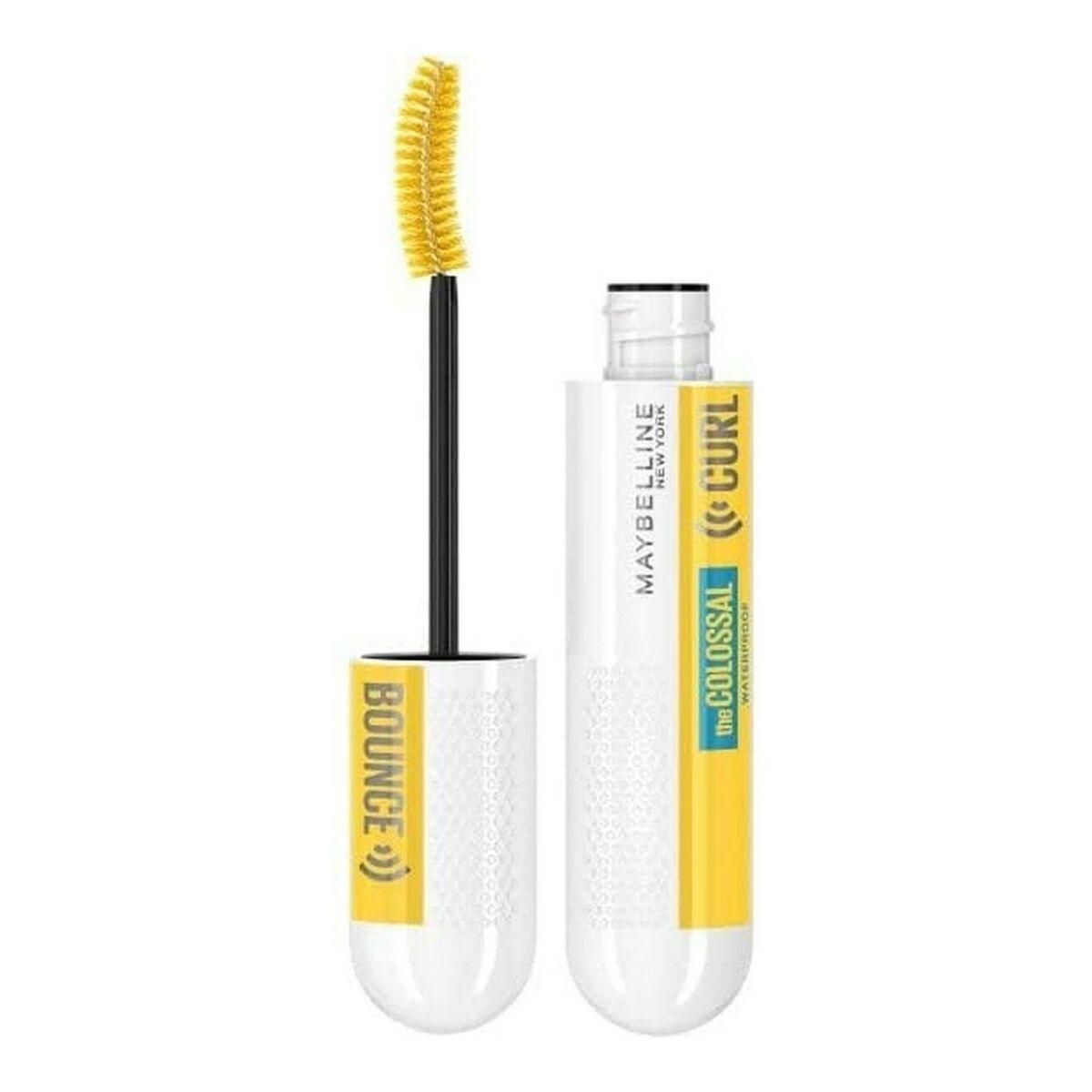 Mascara til Øjenvipper Maybelline Colossal Curl Bounce Sort very black 10 ml