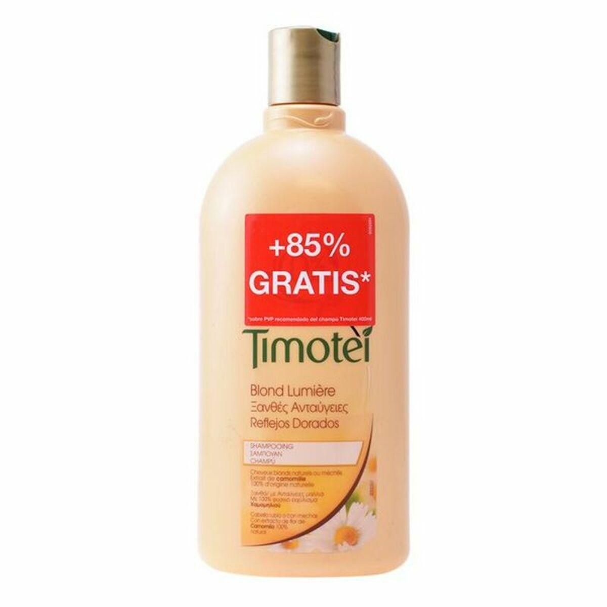 Farvebevarende shampoo Timotei Reflejos Dorados (750 ml) 750 ml