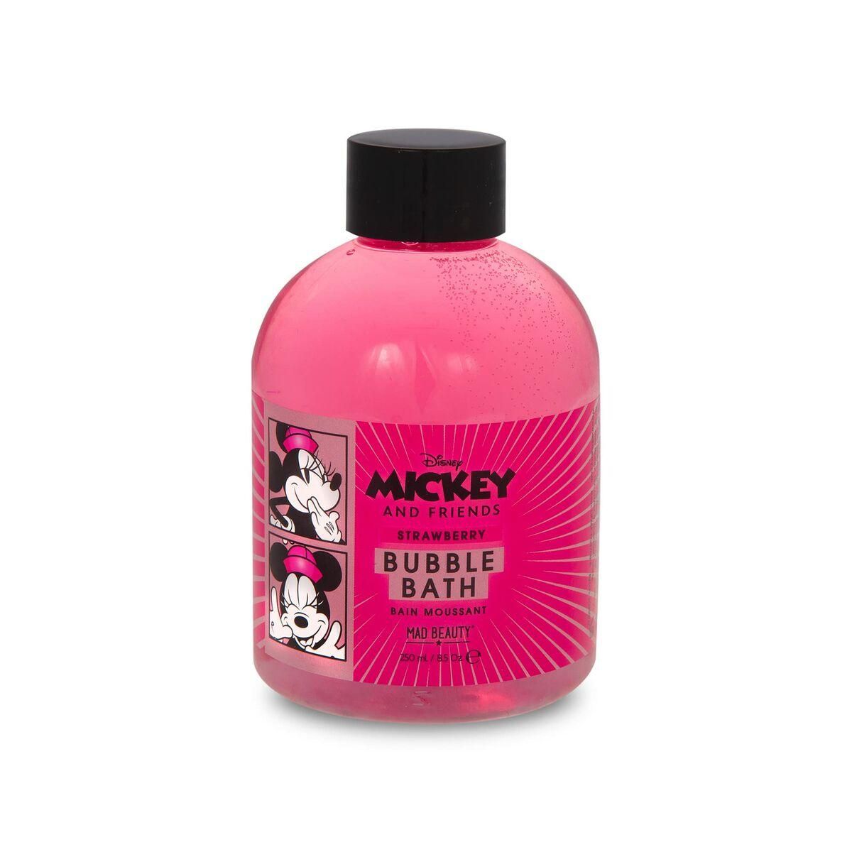 Boblebad Syndig Forår Mad Beauty Mickey & Friends Jordbær (250 ml)