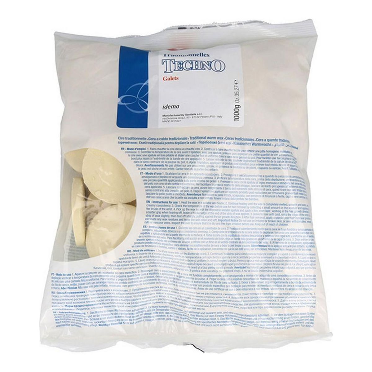 Cera Depilatória Corporal Idema Discos Cera (1 Kg)