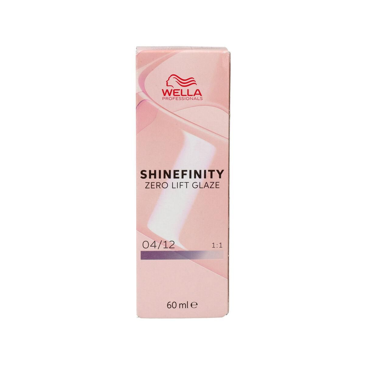 Permanent Farve Wella Shinefinity Color Nº 04/12 60 ml