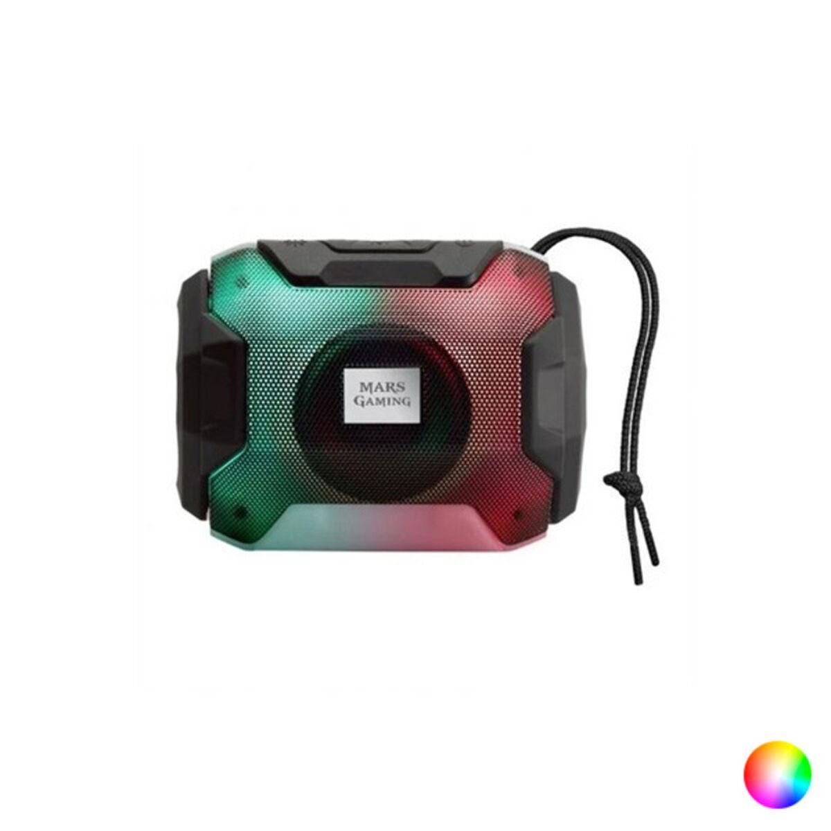 Bluetooth-højttaler Mars Gaming MSBAX RGB 10 W Sort