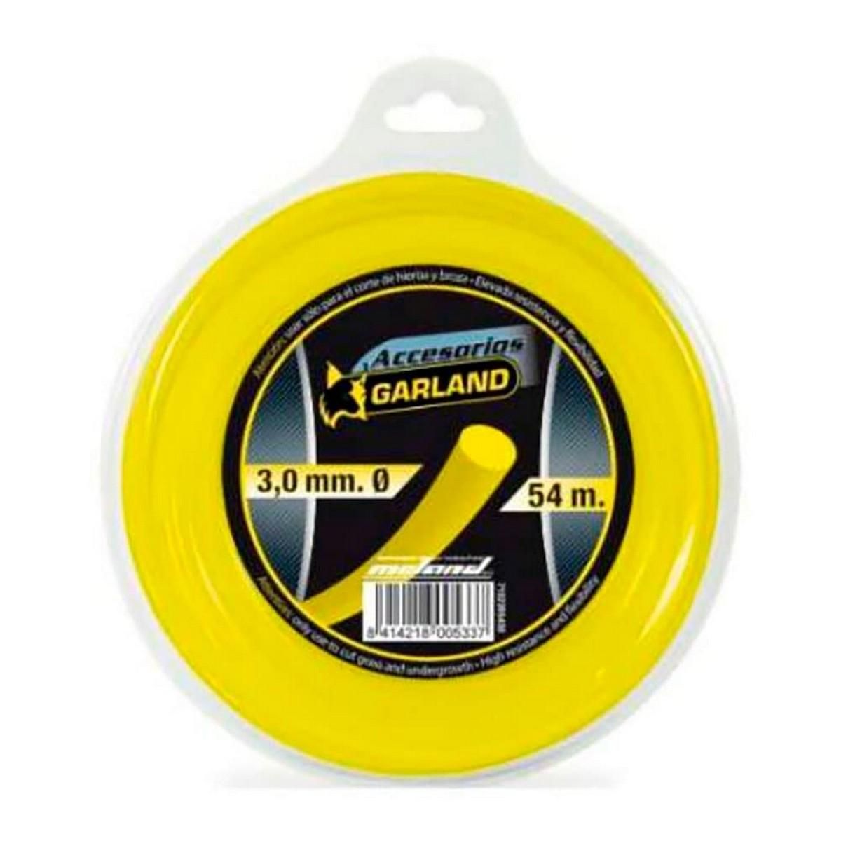 Skæremaskinstråd Garland 71023r5430 Ø 3 mm Cirkulær 54 m Nylon