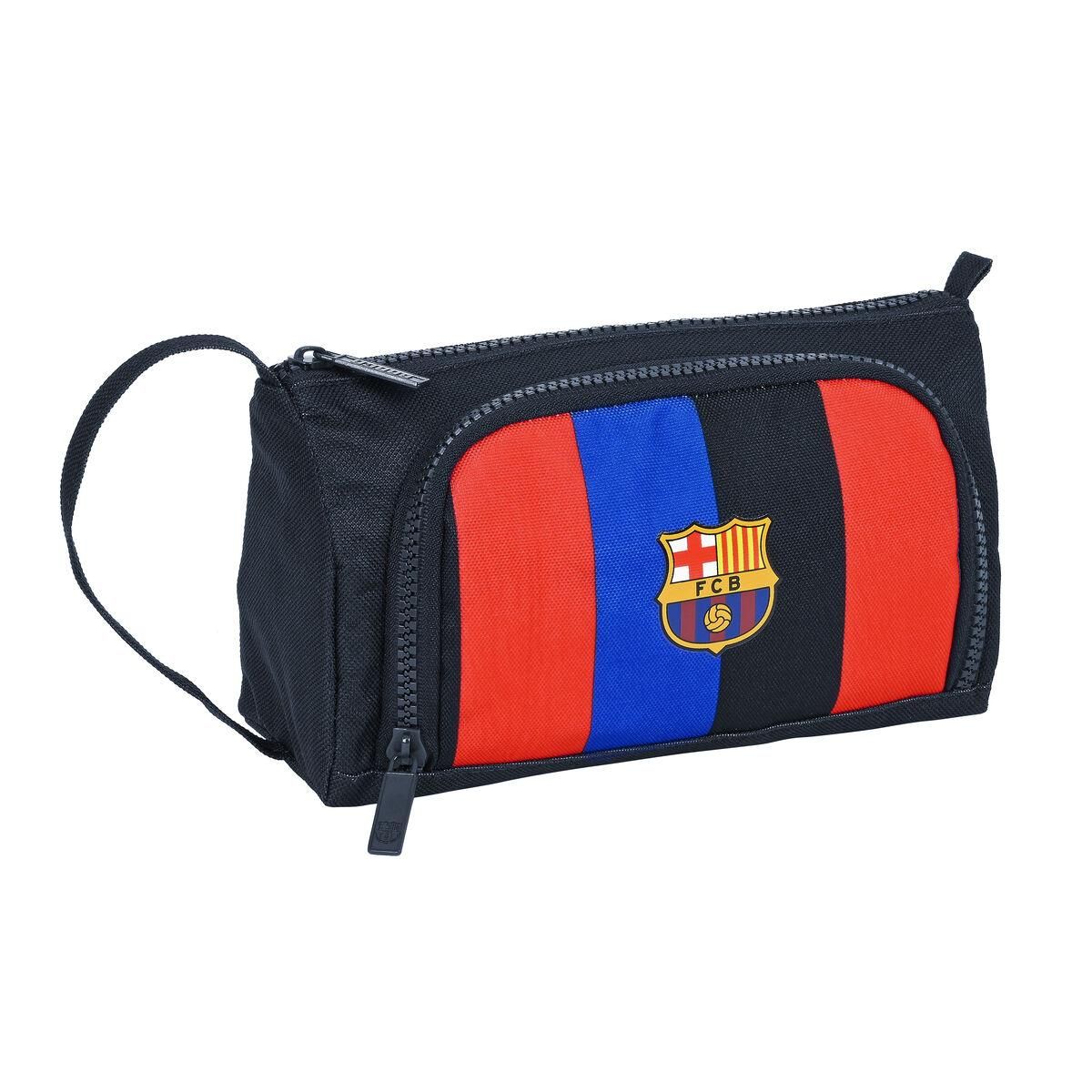 Penalhus F.C. Barcelona Rødbrun Marineblå 20 x 11 x 8.5 cm