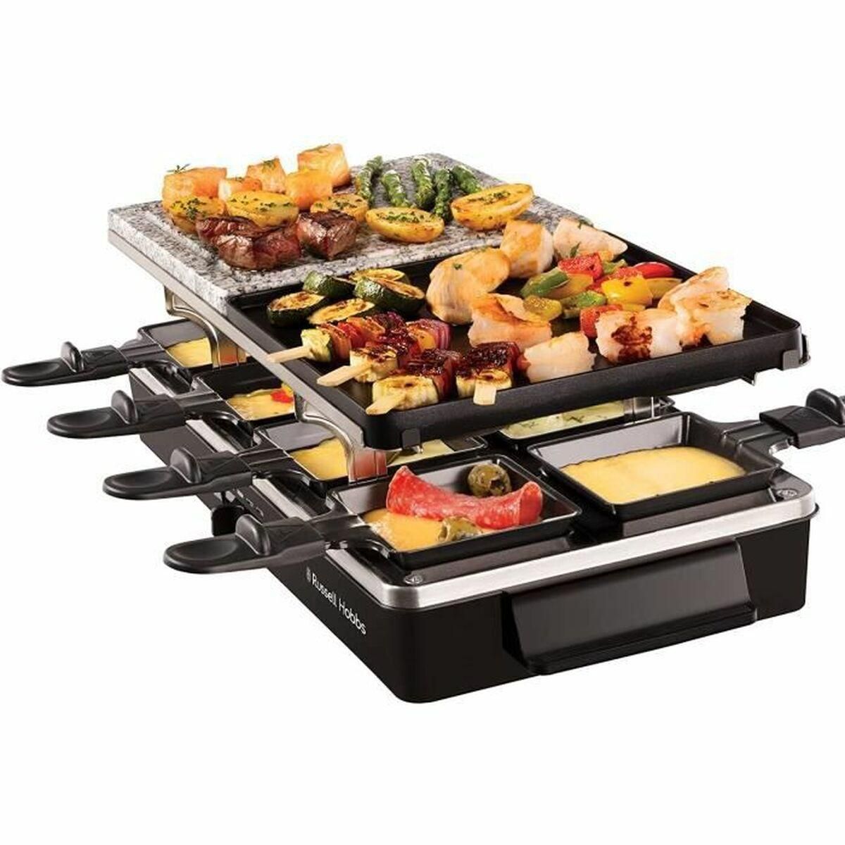 Grillpande Russell Hobbs Raclette Sort