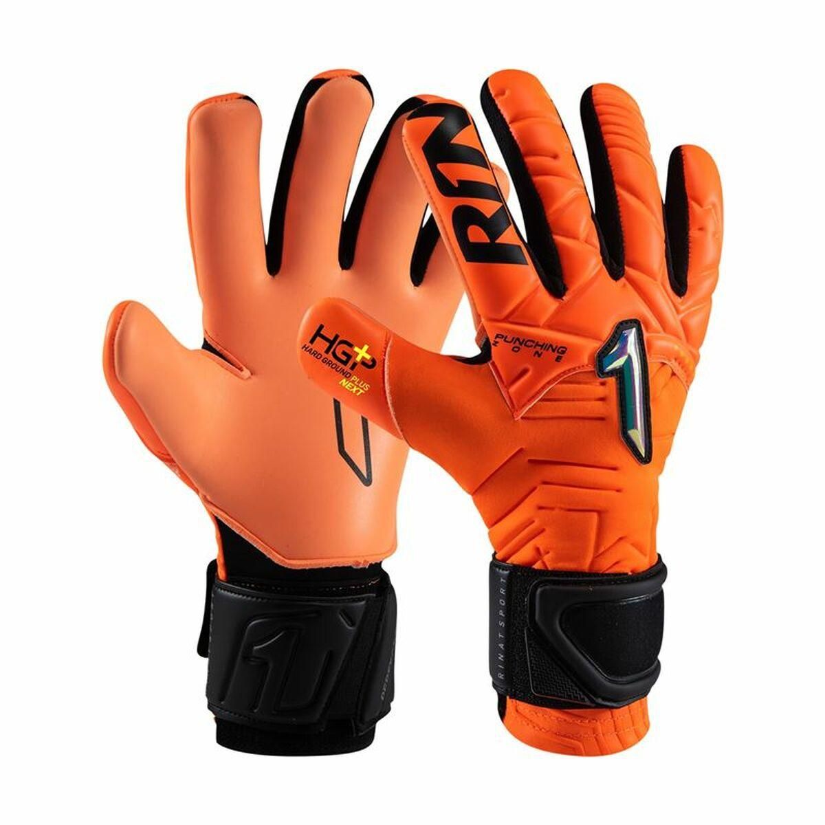 Målmandshandsker Rinat Kratos Turf Mørk orange 10