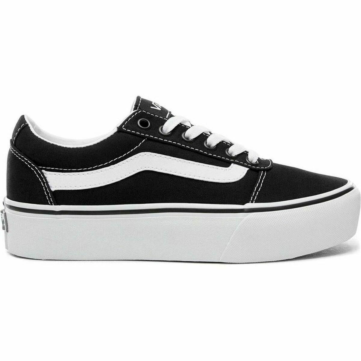 Kvinde Casual Sneakers Vans Ward Platform Sort 36