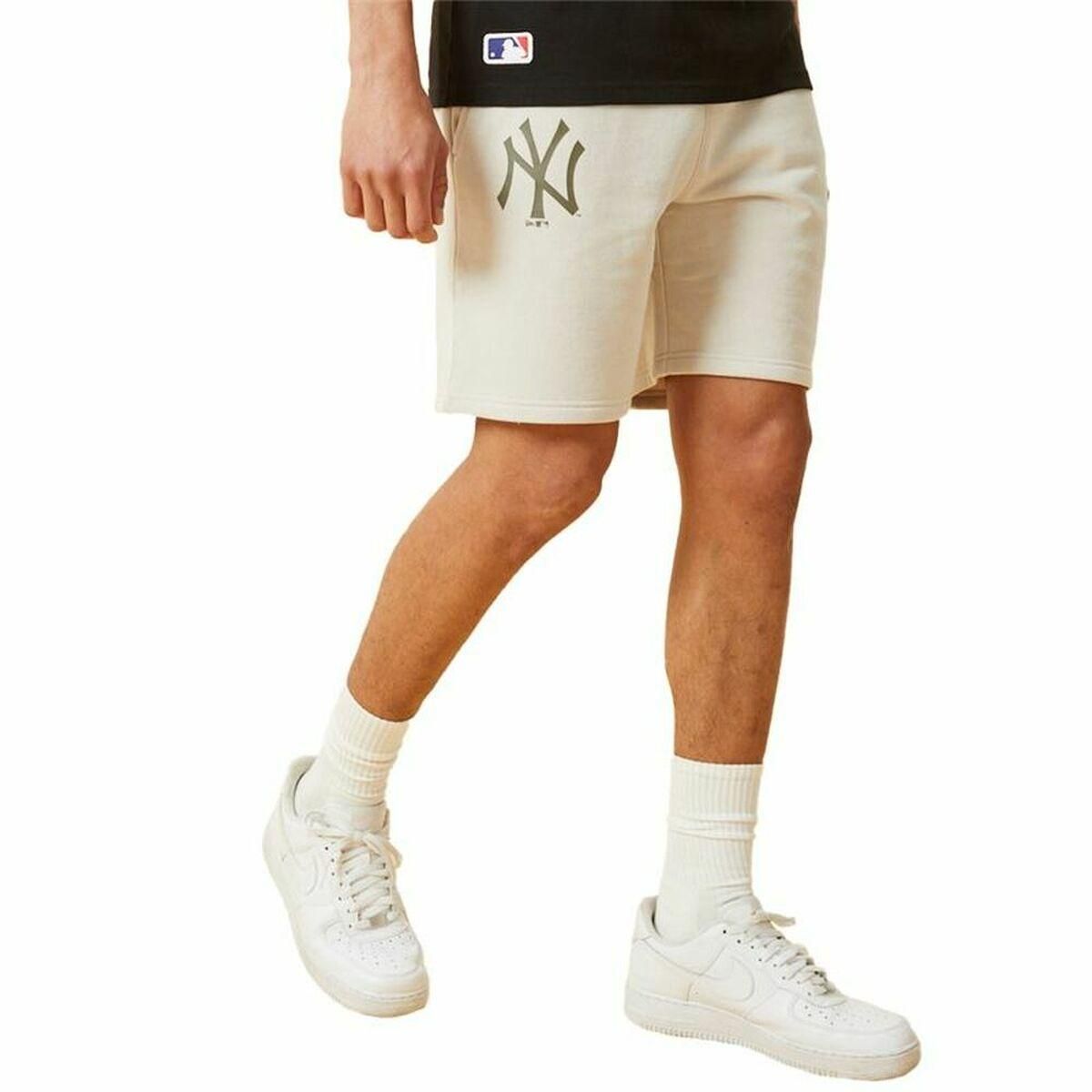 Sport shorts til mænd New Era MLB Seasonal Team New York Beige XL