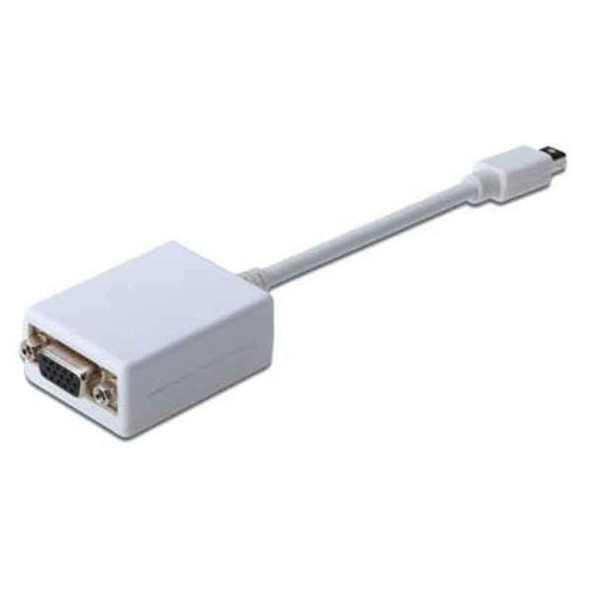 Mini DisplayPort til VGA-adapter Digitus AK-340407-001-W Hvid