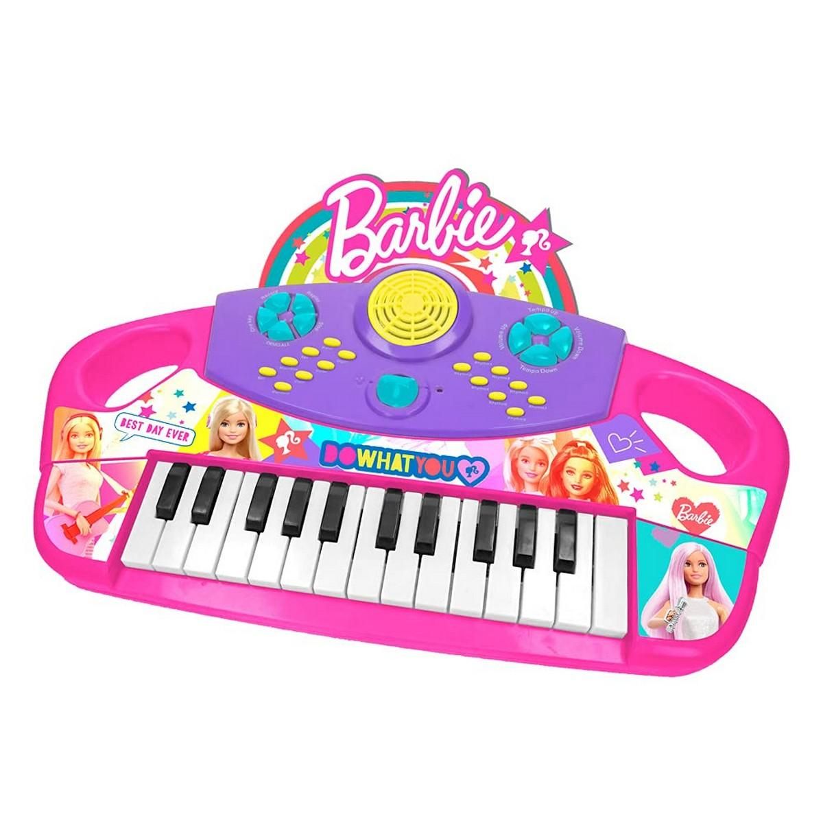 Legetøjsklaver Barbie Elektrisk Piano (3 enheder)