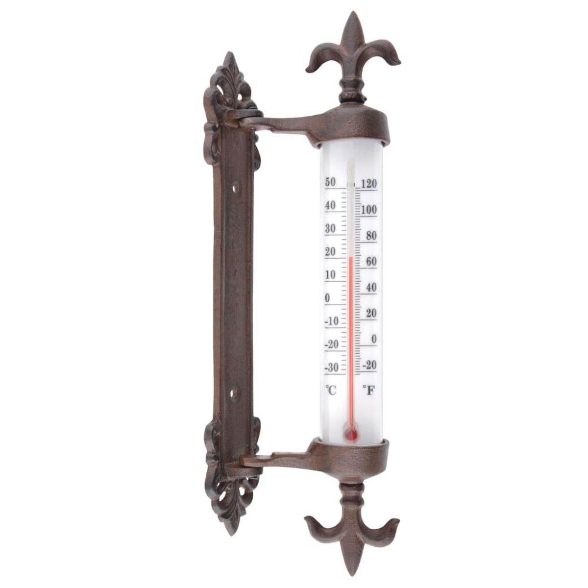 vinduestermometer støbejern