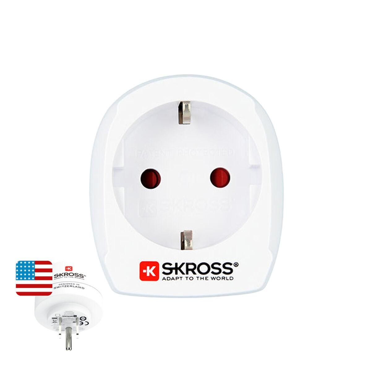 Adapter Skross 1500203-E Europæisk USA