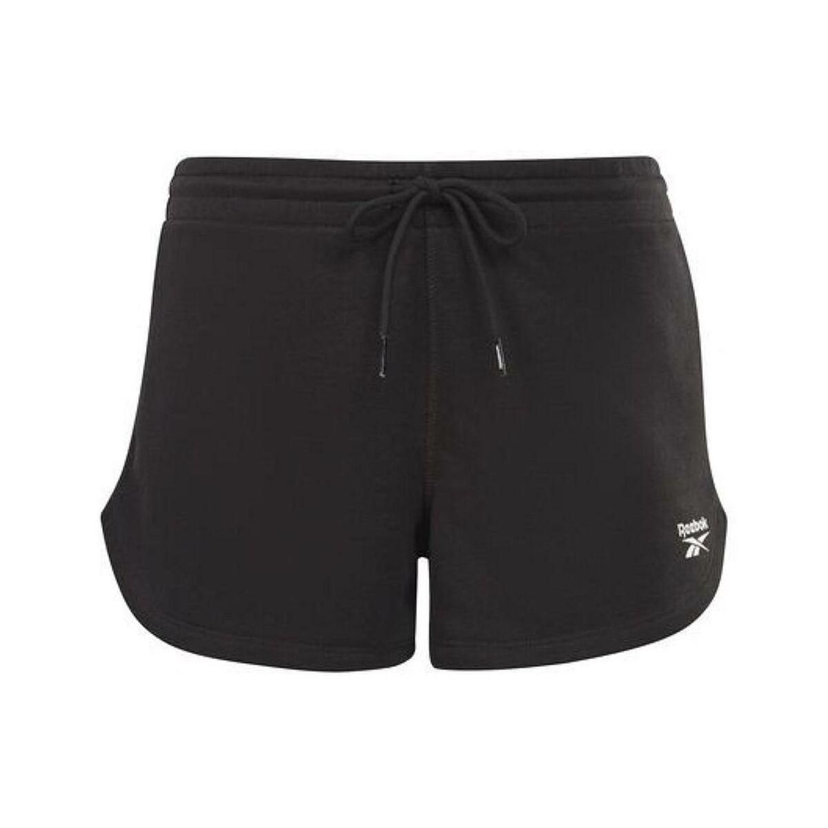 Sport shorts til kvinder Reebok RI FRENCH TERRY H54767 Sort L