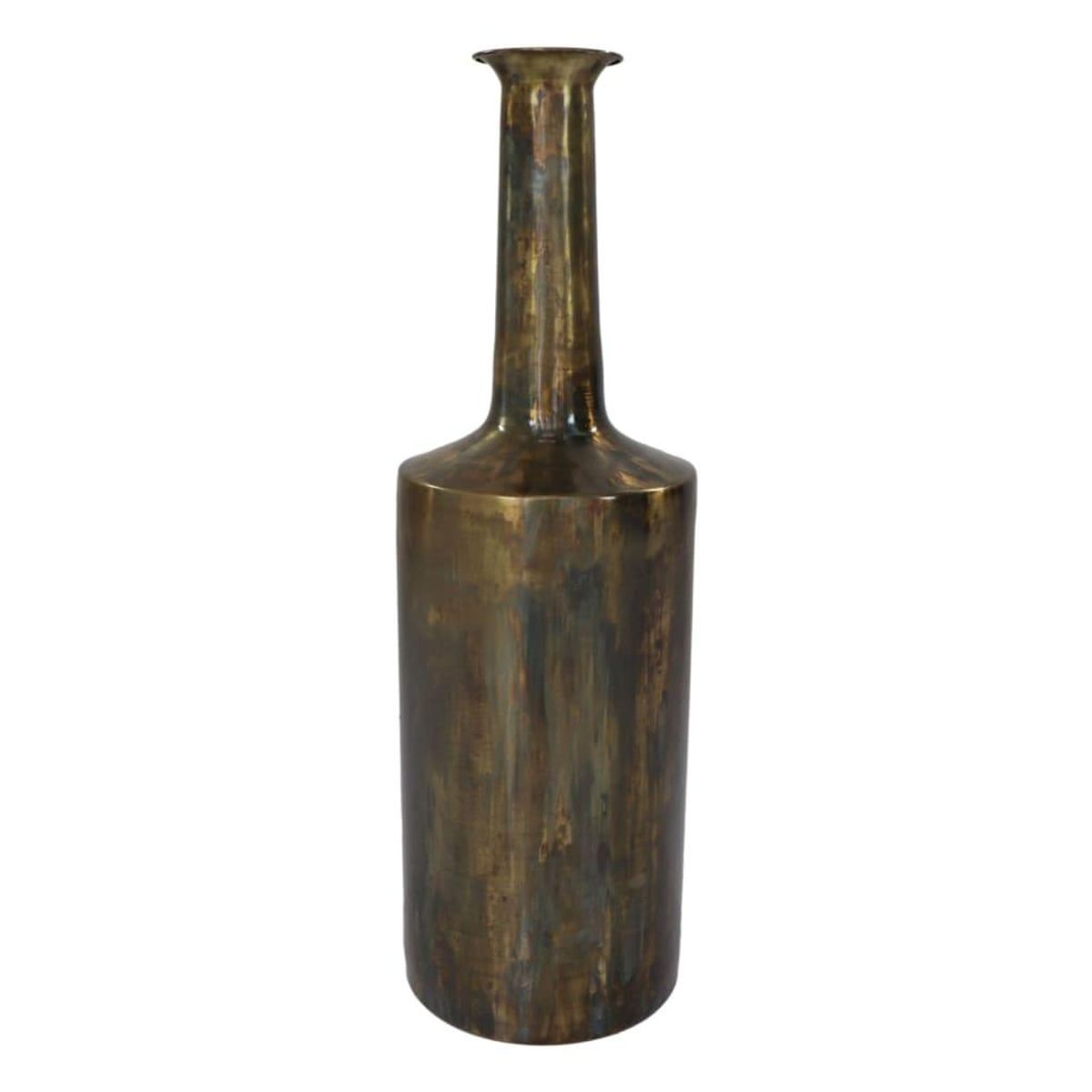 HSM Collection vase Bergamo 24x75 cm str. L guldfarvet