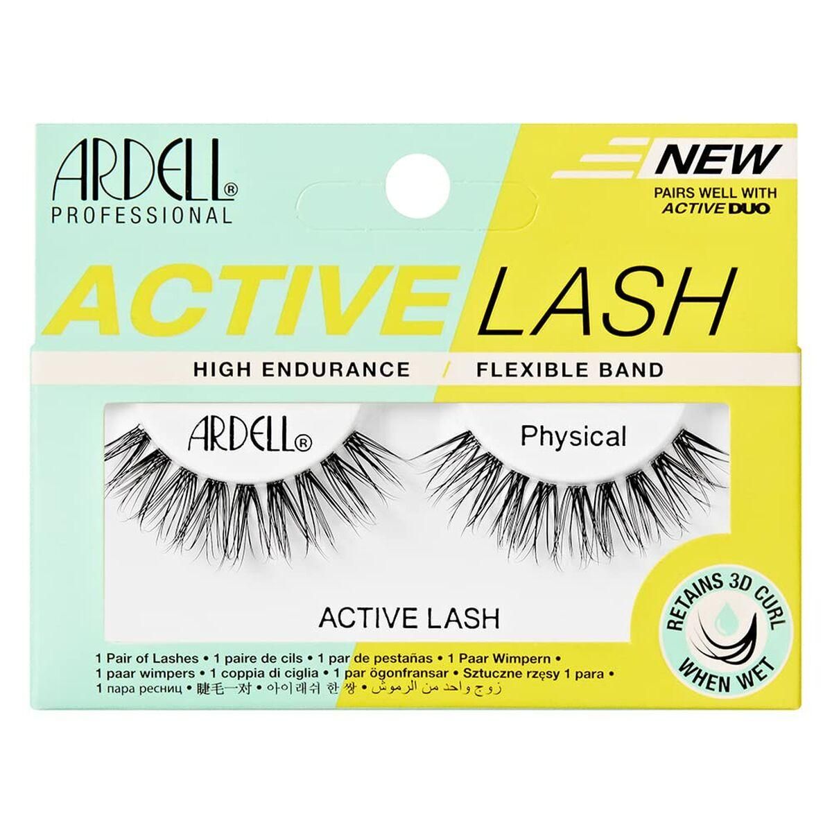 Sæt med falske øjenvipper Ardell Active Lashes Physical