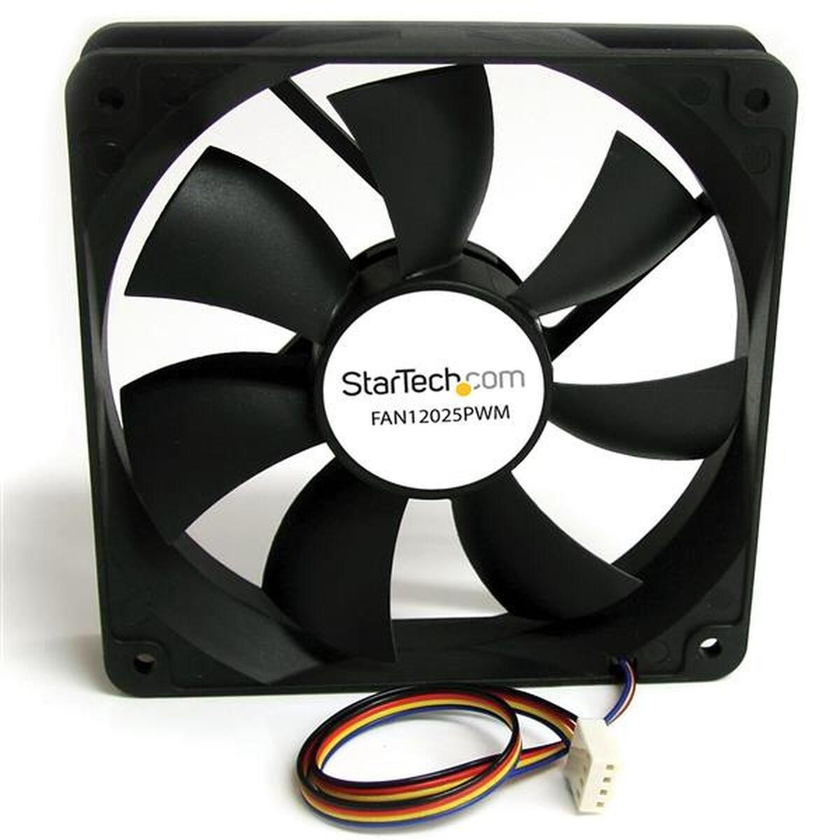 Strømforsyning FAN12025PWM Ventilator Sort