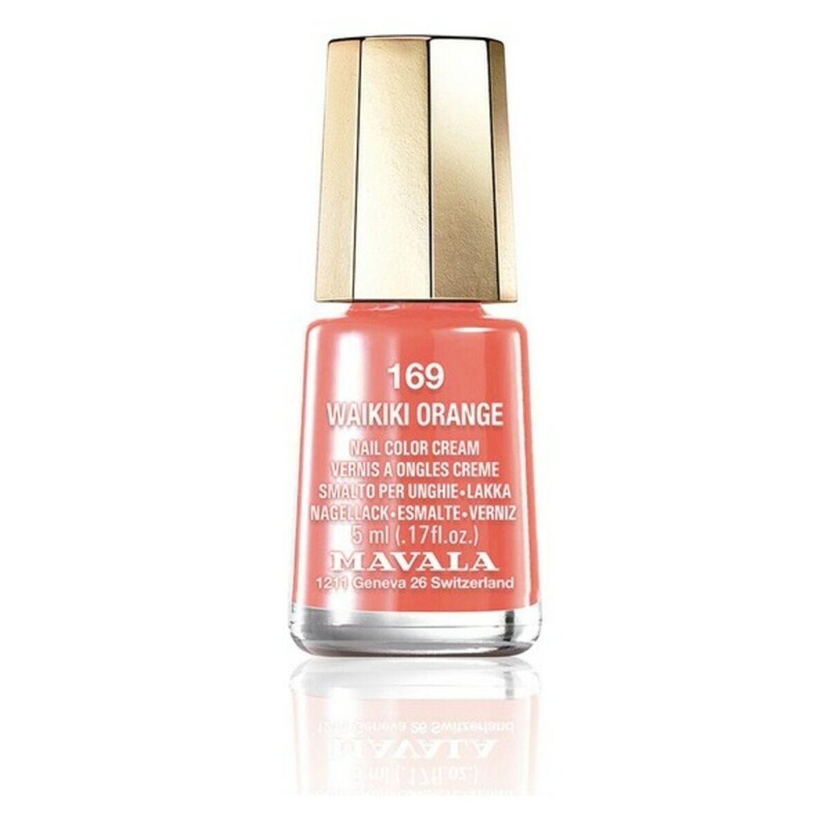 Neglelak Nail Color Cream Mavala 169-waikiki orange (5 ml)