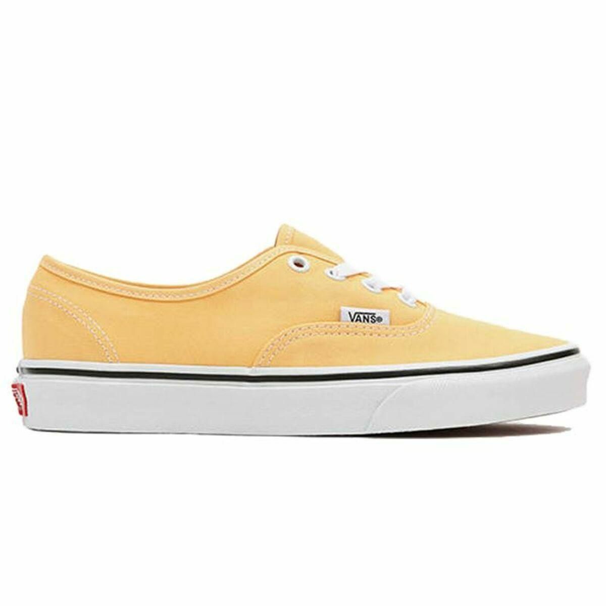 Kvinde Casual Sneakers Vans Authentic Gul 37