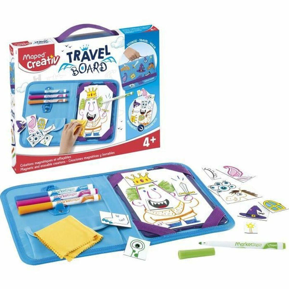 Tegningssæt Maped Travel Board 20 Dele