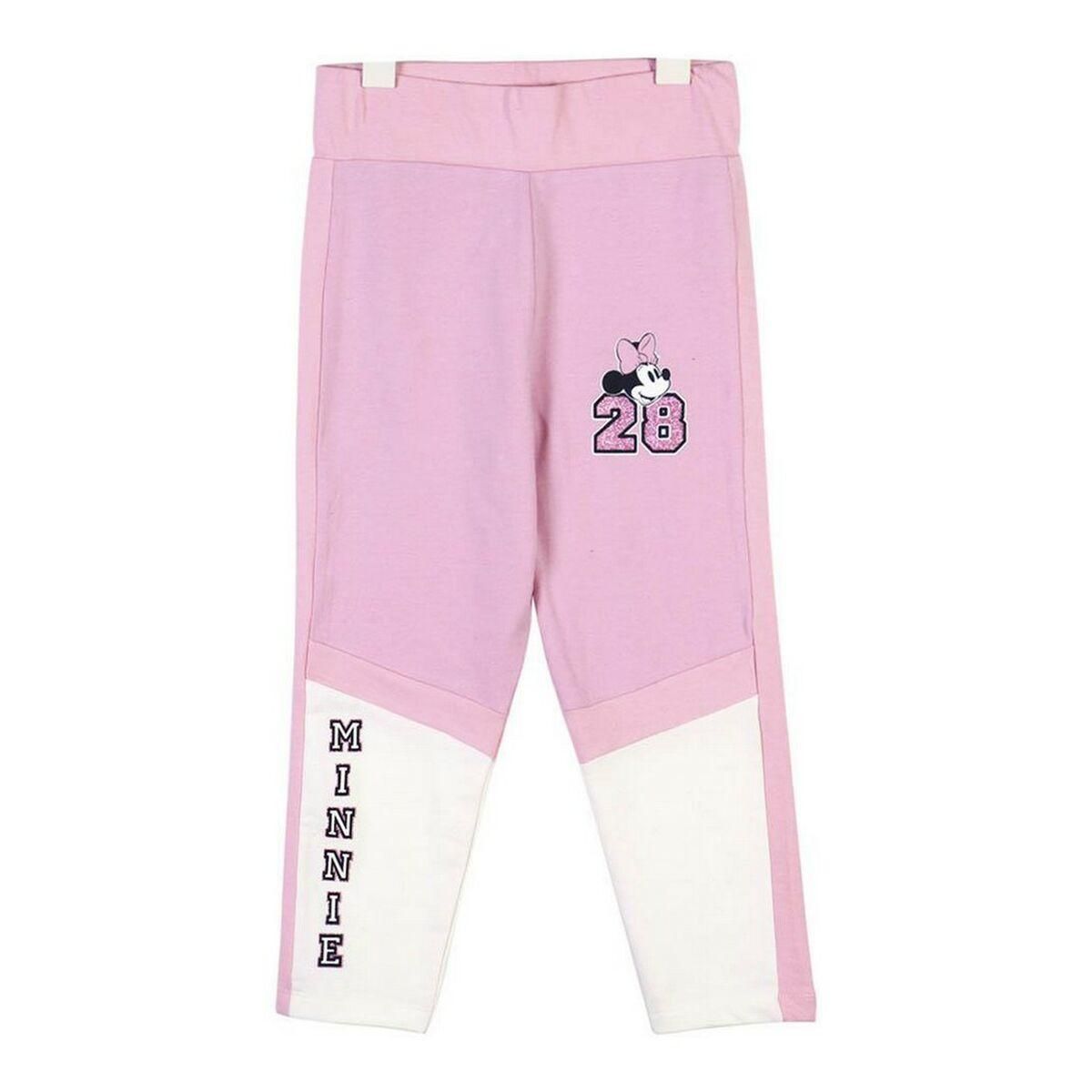 Sport leggings til børn Minnie Mouse Pink 7 år