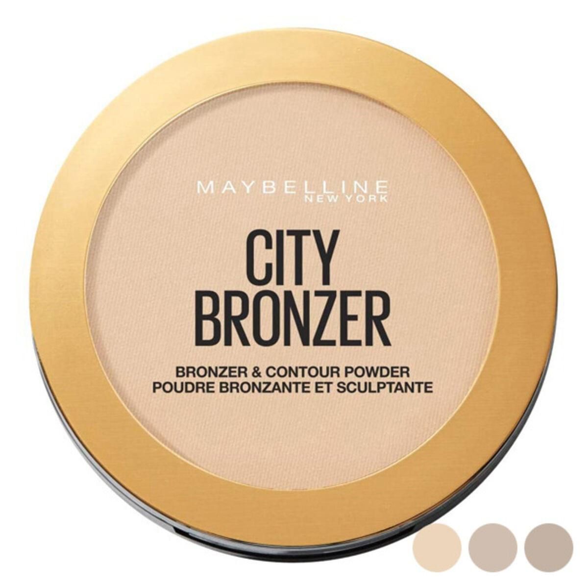 Selvbruner Pulver City Bronzer Maybelline 8 g 300-deep cool 8 gr