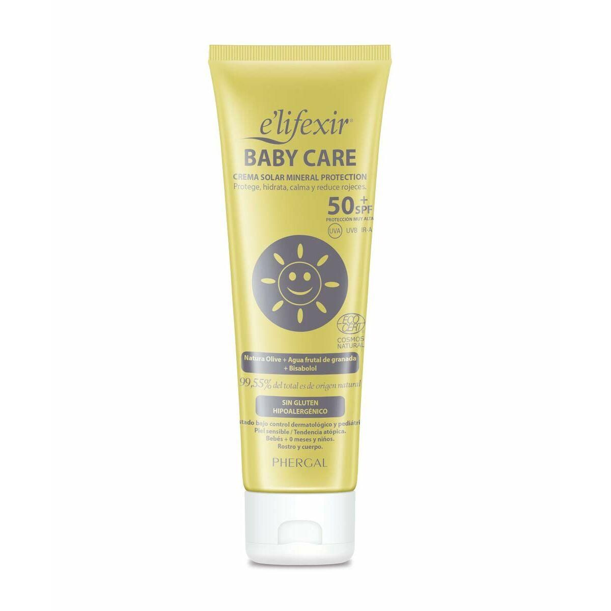 Solcreme til børn Elifexir Mineral Protection 100 ml SPF 50+