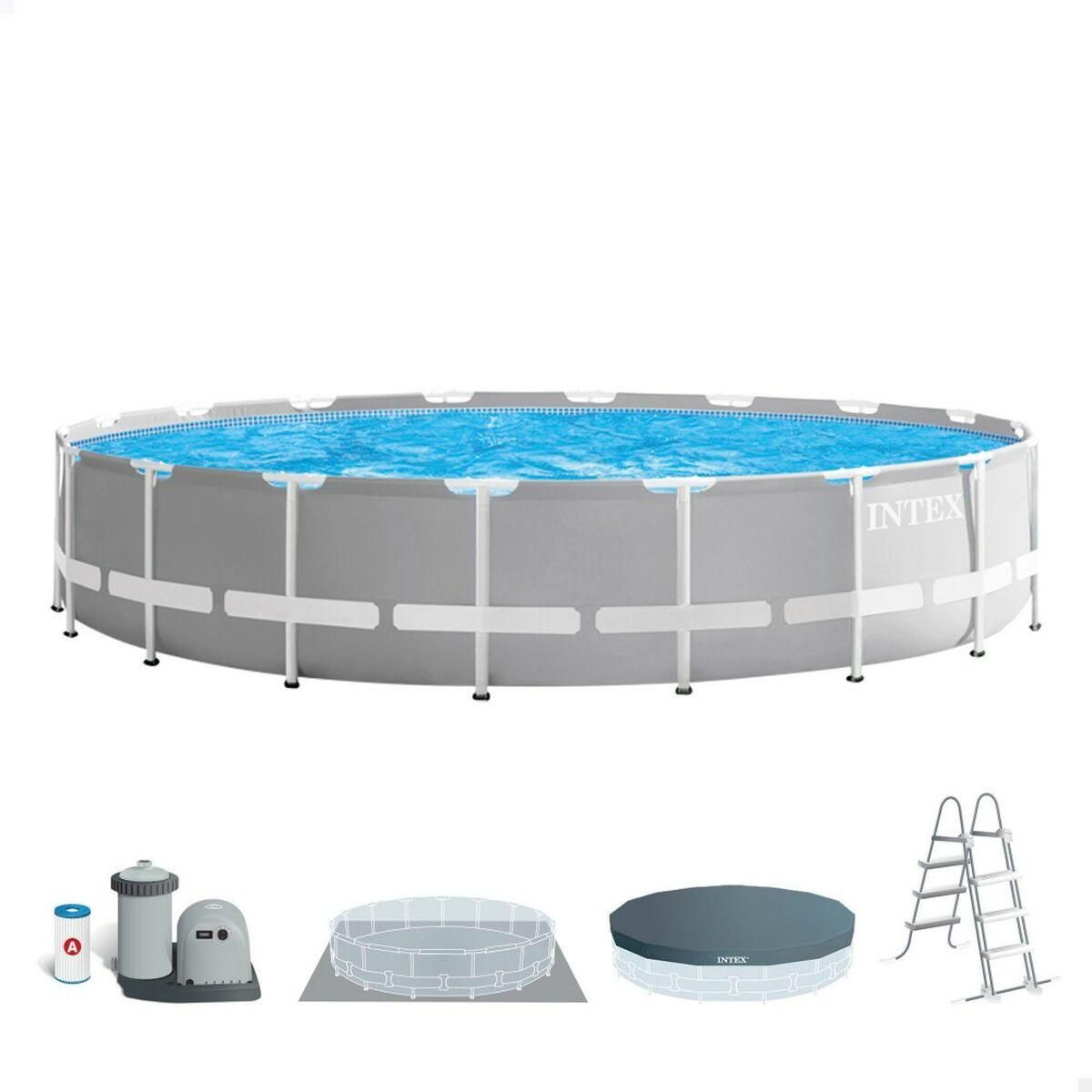 Pool Aftageligt Intex 26732NP 549 x 122 x 549 cm