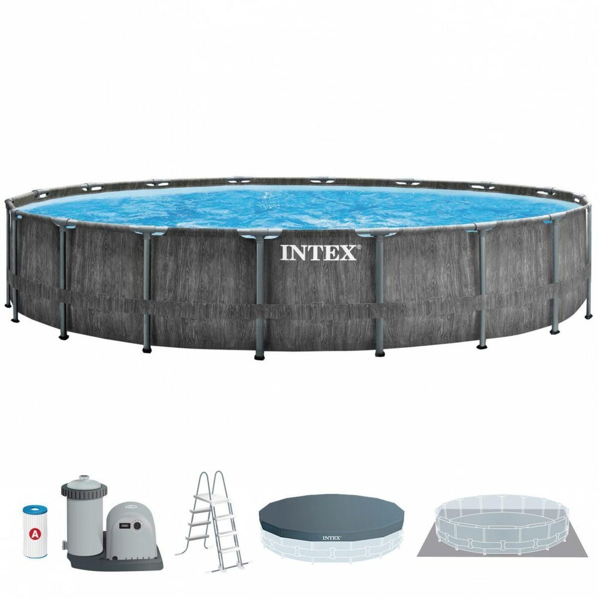 Pool Aftageligt Intex Baltik 549 x 122 x 549 cm