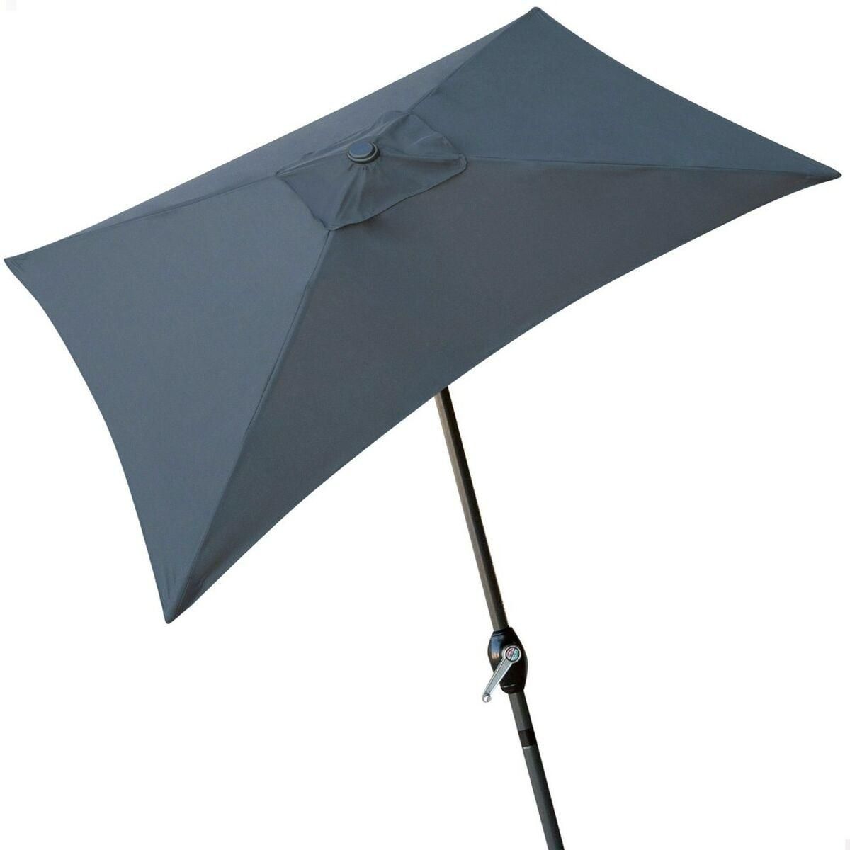 Parasol Aktive 200 x 235 x 120 cm Antracit Aluminium