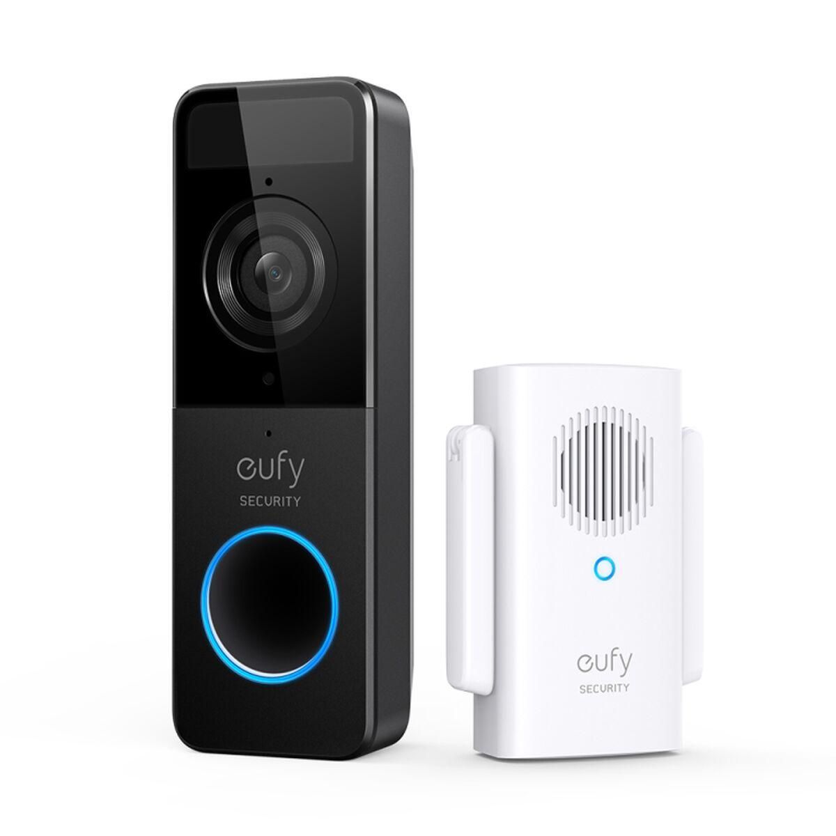 Intelligent Dørtelefonanlæg Eufy Video Doorbell 1080p Sort