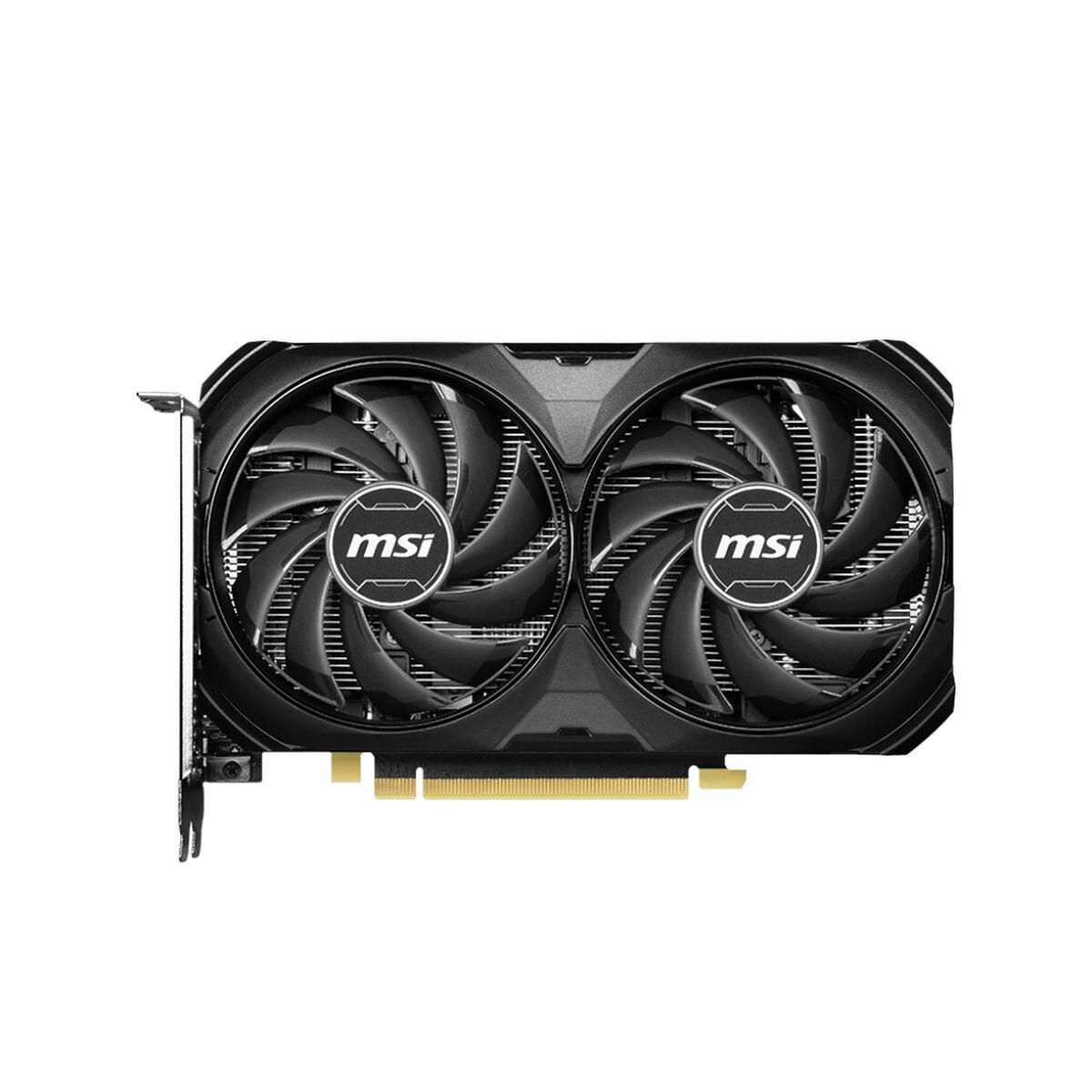 Grafikkort MSI GEFORCE RTX 4060 TI VENTUS 2X BLACK 8G OC Geforce RTX 4060 Ti 8 GB GDDR6