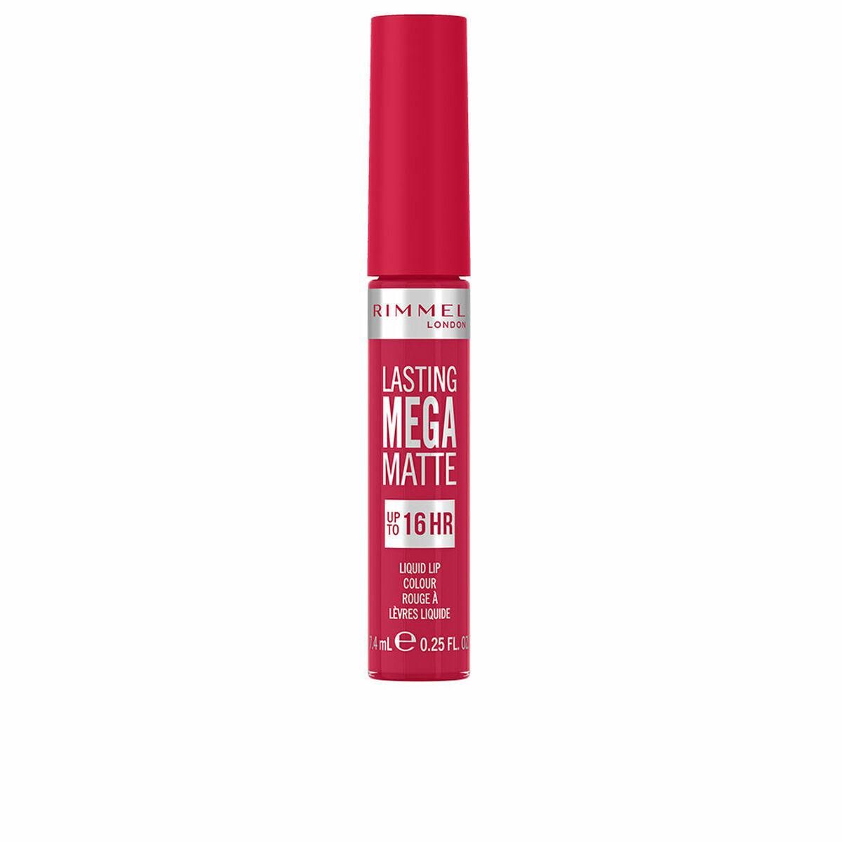 Læbestift Rimmel London Lasting Mega Matte Væske Nº 910 Fuchsia flush 7,4 ml