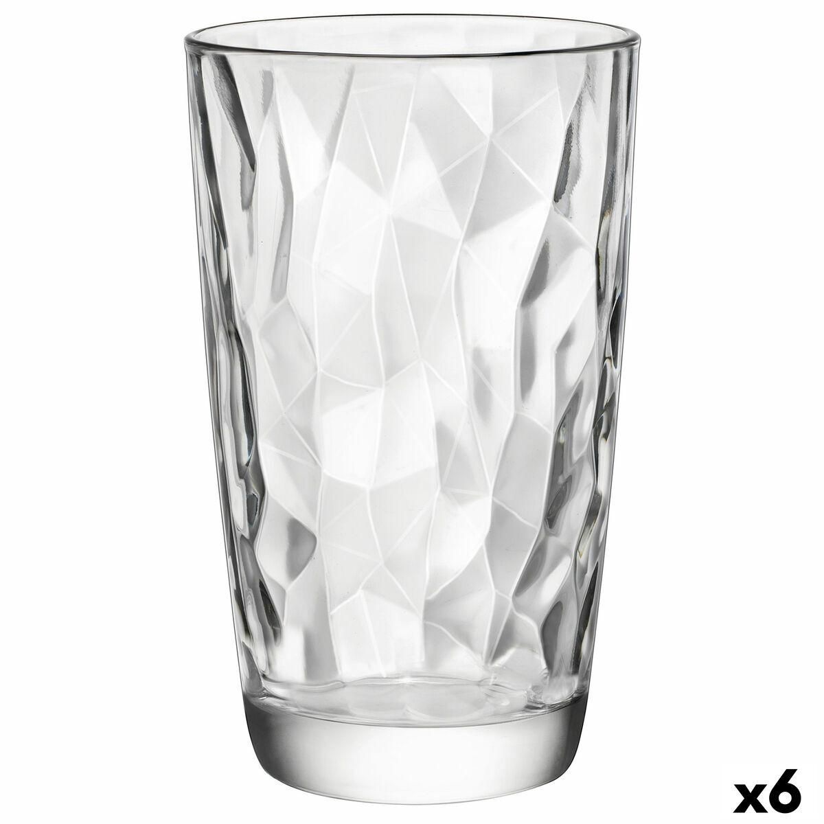 Glas Bormioli Rocco Diamond Gennemsigtig Glas 470 ml 6 enheder (Pack 6x)