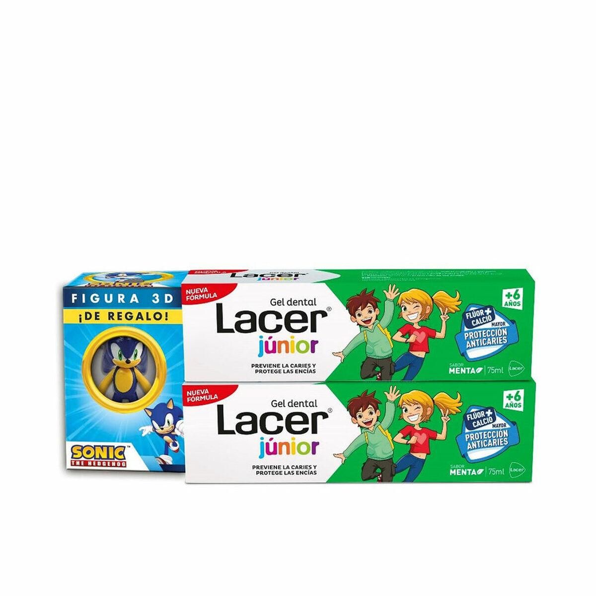 Tandpasta Lacer Junior 75 ml Mint 2 enheder