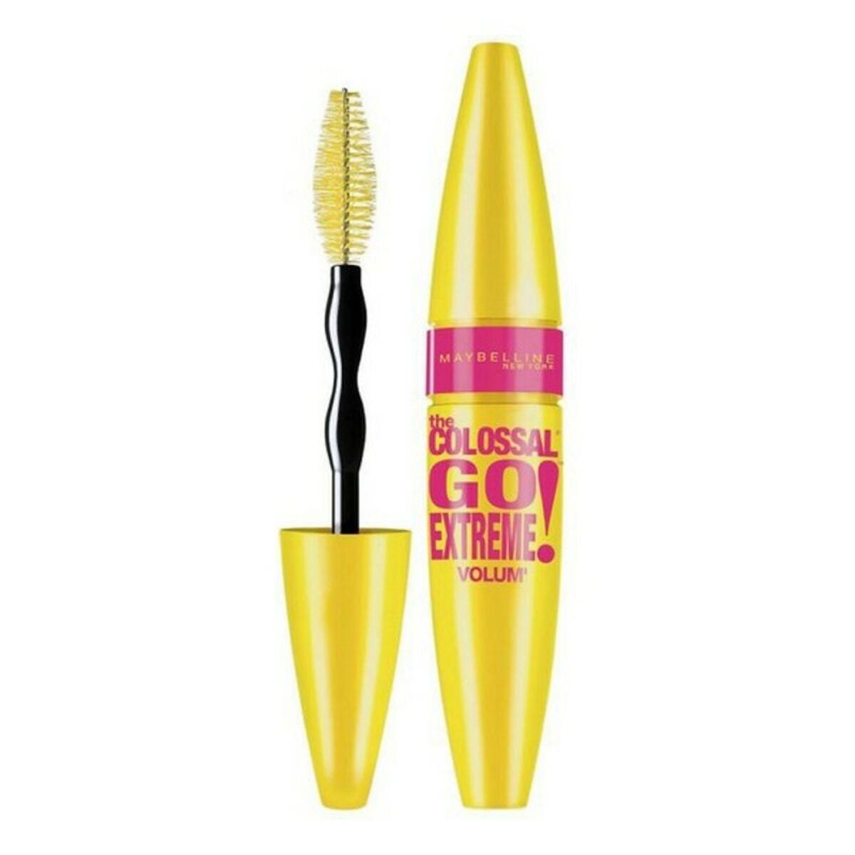 Mascara til Øjenvipper Maybelline Colossal Go Extreme Sort Nº 1 (9,5 ml)