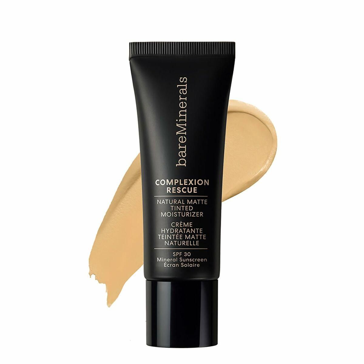 Fugtighedscreme med Farve bareMinerals Complexion Rescue Buttercream Spf 30 35 ml