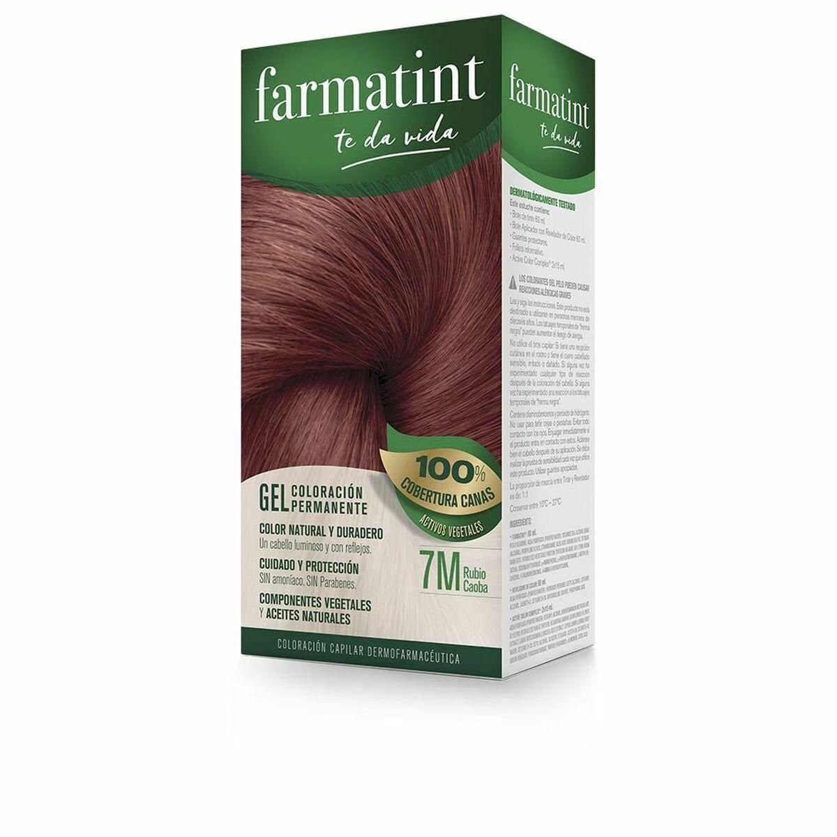 Permanent Farve Farmatint 7m-Rubio Caoba Gel