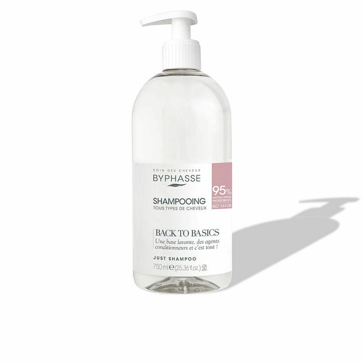 Daglig brug shampoo Byphasse Back to Basics Hårtyper (750 ml)