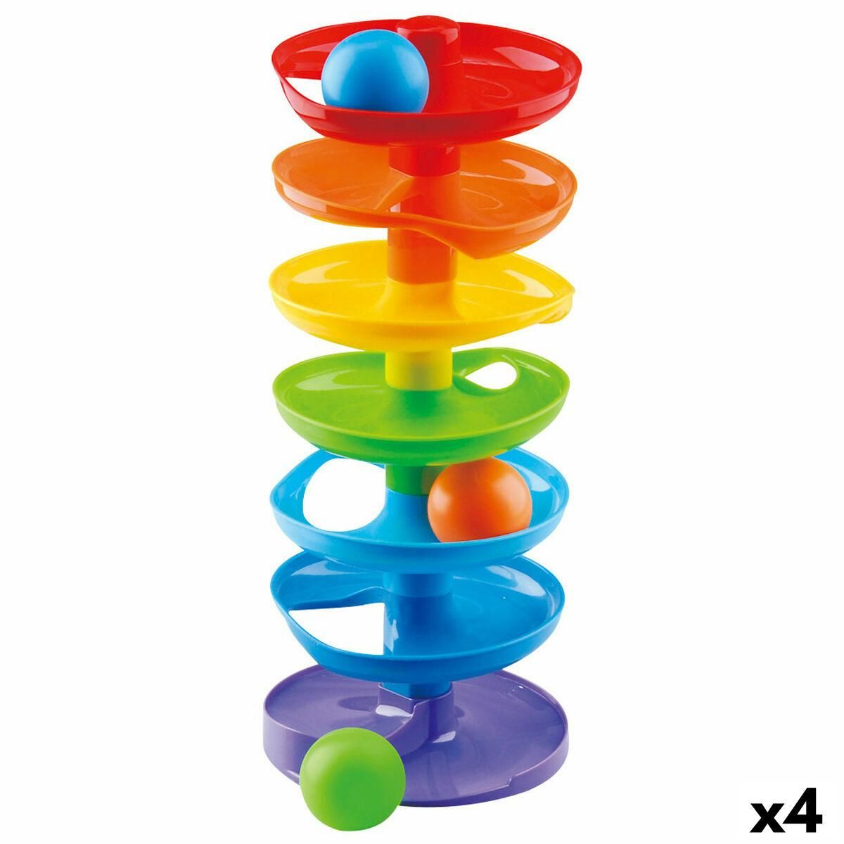 Aktivitetsspiral PlayGo Rainbow 4 enheder 15 x 37 x 15,5 cm