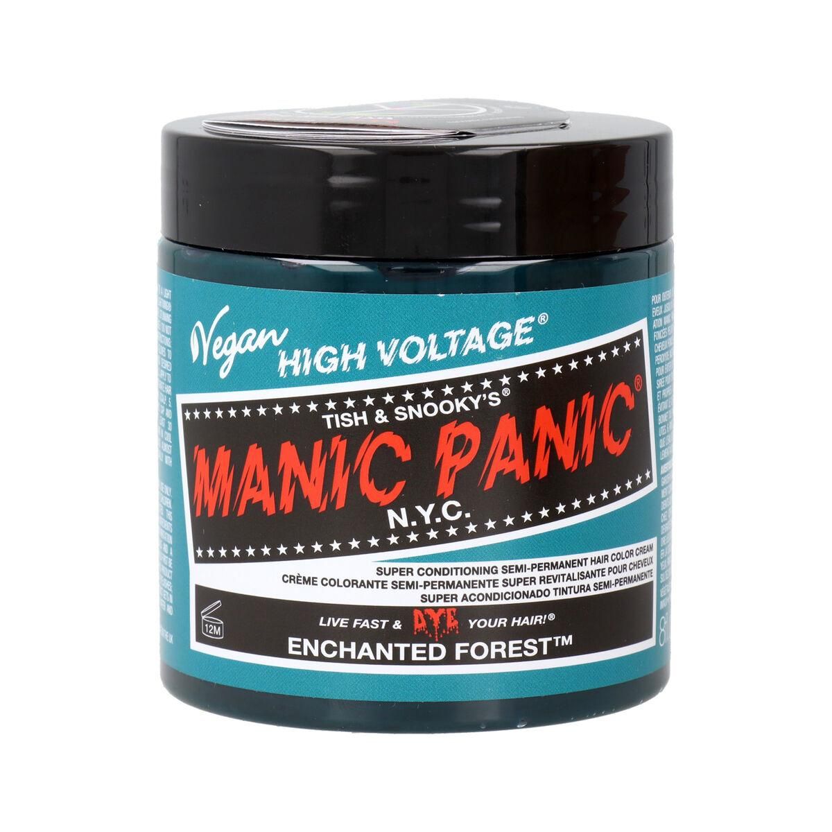 Semi-permanent Farve Manic Panic Panic High Blå Vegansk (237 ml)