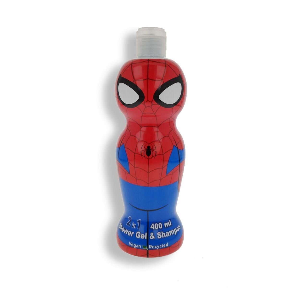 Gel og Shampoo 2 i 1 Air-Val Spiderman 400 ml