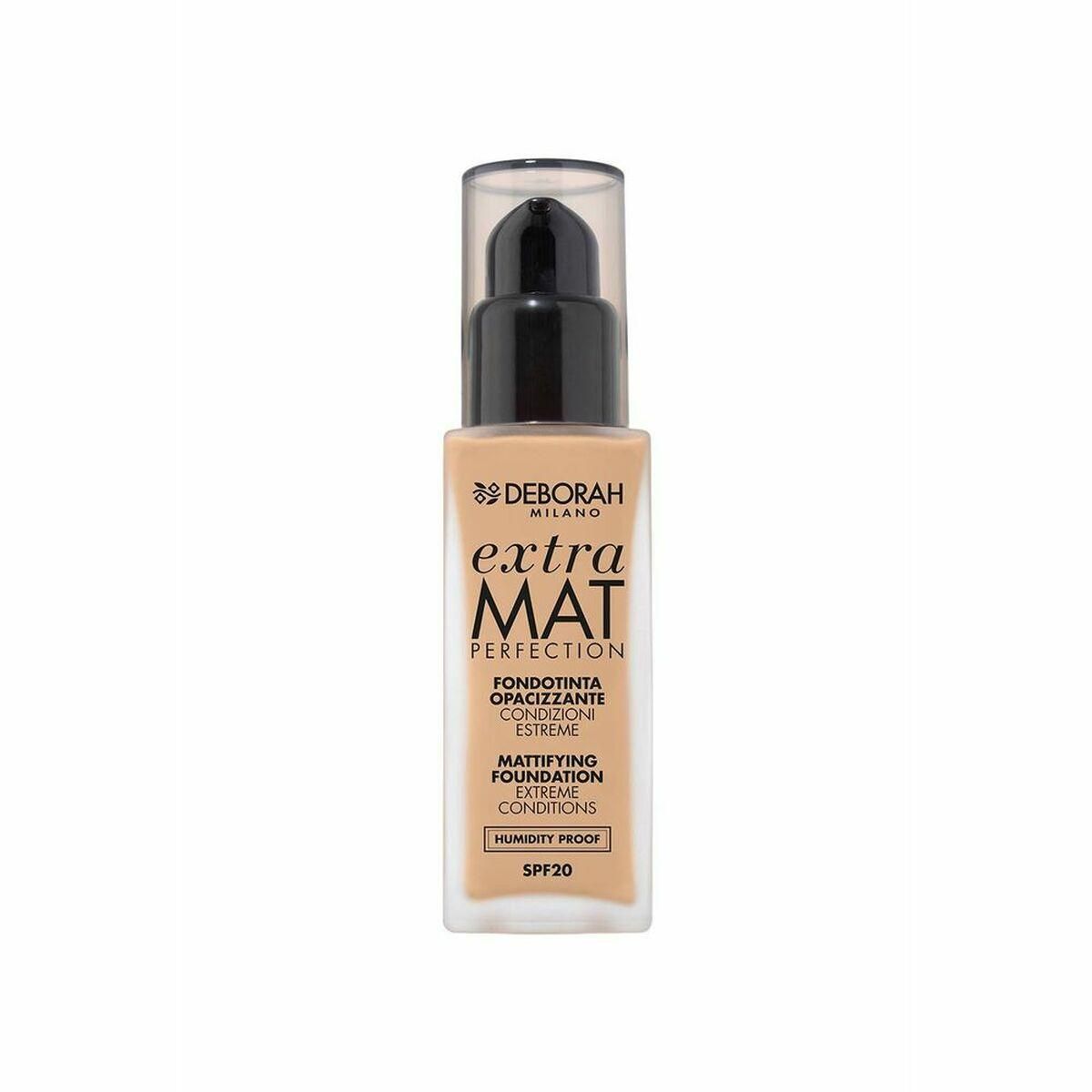 Flydende makeup foundation Extra Mat Perfection Deborah 2524215