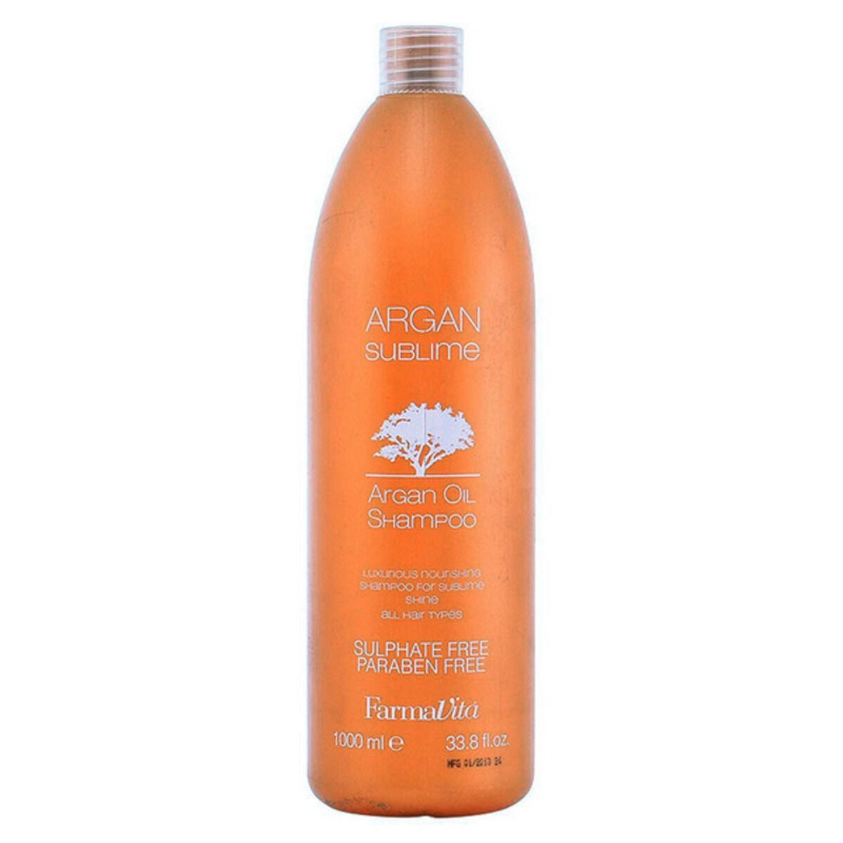 Nærende shampoo Argan Sublime Farmavita 250 ml 1 L 250 ml