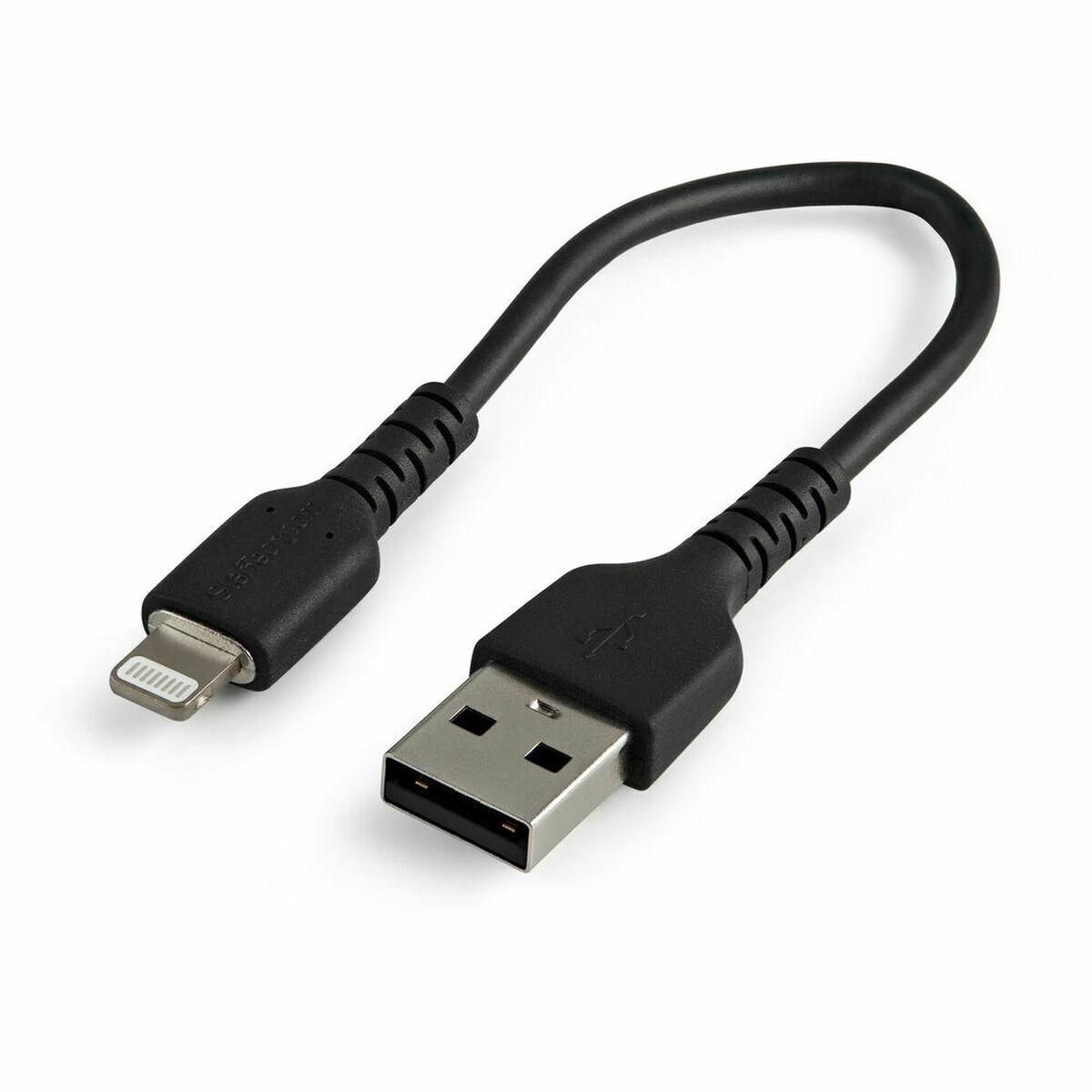 USB til Lightning-kabel Startech RUSBLTMM15CMB Sort 15 cm